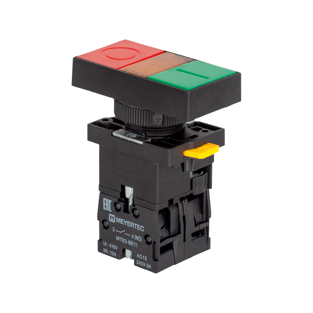 Кнопка двойная с подсветкой MTB2-EW8361