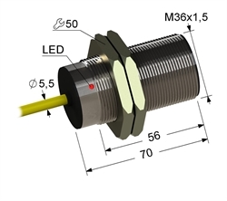 Датчик индуктивный бесконтактный PS2-18M53-12B21-K