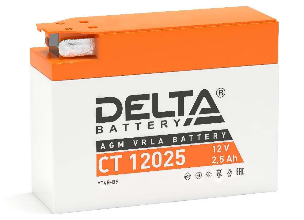 CT 12025 ∙ Аккумулятор 12В 2,5 А∙ч