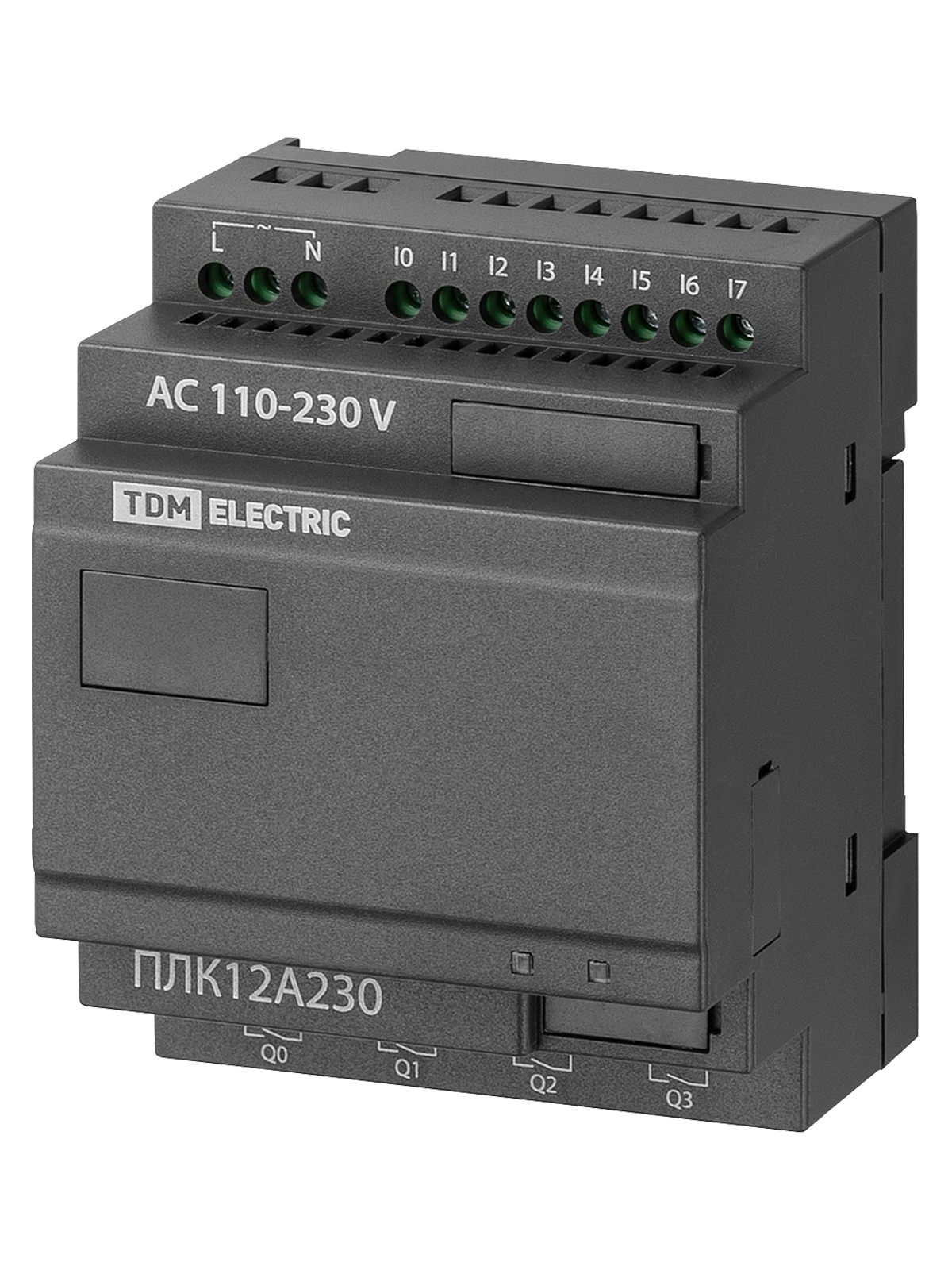 Контроллер программируемый TDM ELECTRIC SQ0750-0007 ПЛК12A230 без дисплея 230В