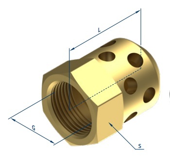Насадок струйный НС-NVC G 3/8"-360-F (А635162.001-00)