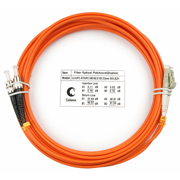 Патч-корд оптический FOP-62-LC-ST-5m (7617c)