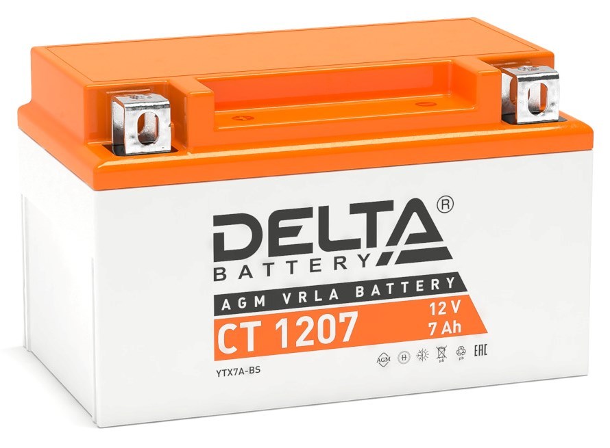 CT 1207 ∙ Аккумулятор 12В 7 А∙ч