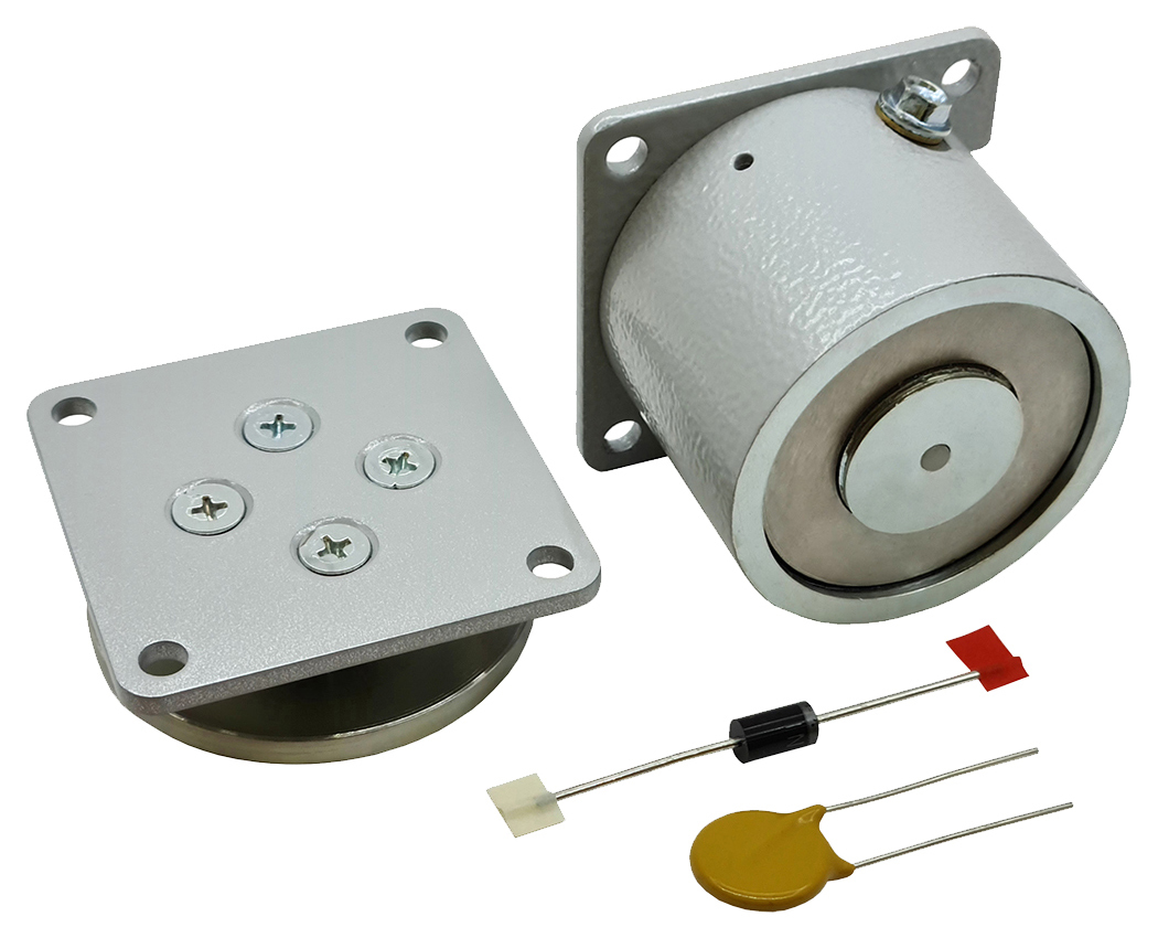 Удерживатель двери ALM-FM-S03-12K (кабель 2м)