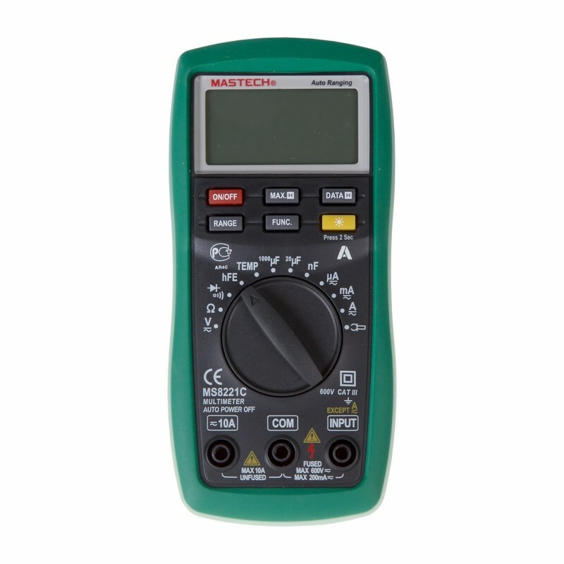 Мультиметр 13-2056 ∙ Универсальный мультиметр MS8221С MASTECH