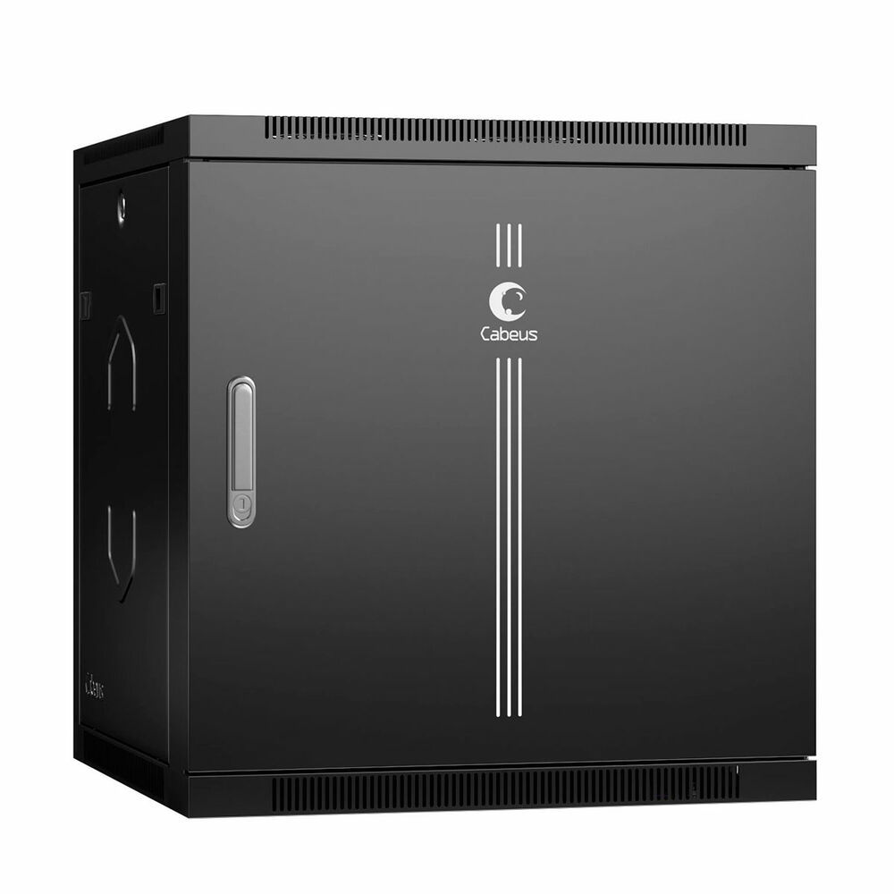 Шкаф телекоммуникационный SH-05F-12U60/60m-R-BK (10744c)