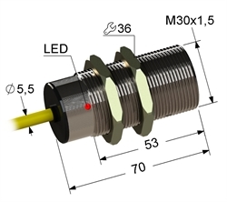Датчик индуктивный бесконтактный PS2-30M70-10B84-K