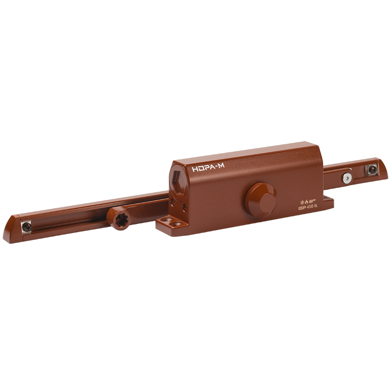 Доводчик дверной Isparus 450 Slider (коричневый)