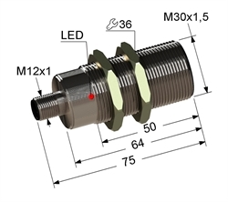 Датчик индуктивный бесконтактный PS2-30M75-10B21-C4