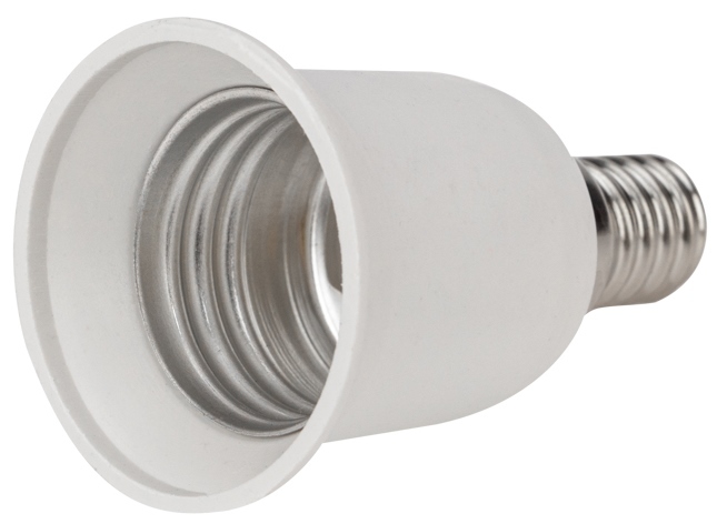 11-8831 ∙ Переходник цокольный Е14-Е27 Rexant ∙ кратно 12 шт