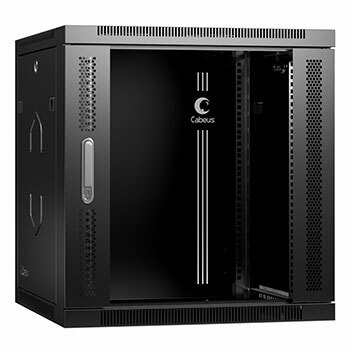 Шкаф телекоммуникационный SH-05F-12U60/45-BK (8591c)