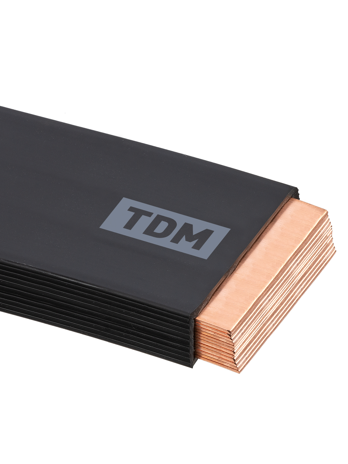 Шина медная гибкая изолированная TDM ELECTRIC SQ0841-0022 ШМГ 12х(120х1), 2м