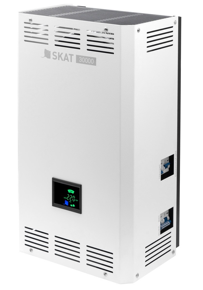 Стабилизатор напряжения SKAT ST-30000 LED (9103)