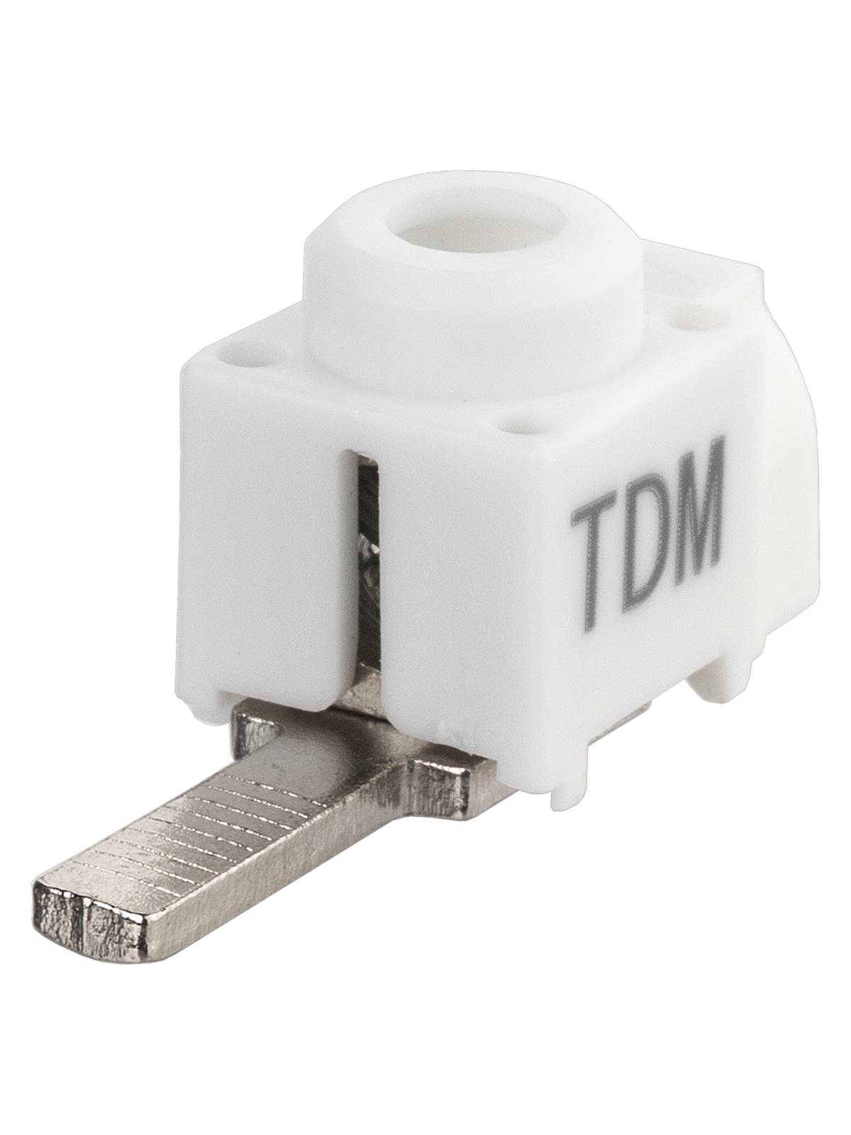TDM ELECTRIC SQ0818-0003 Вводная клемма, зажим винтовой 4-25мм², прямая, 100А, ввод прямой, PIN L-28мм