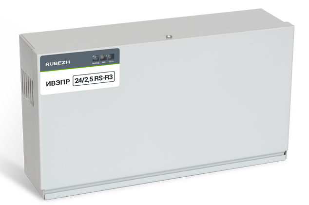 Источник питания адресный ИВЭПР 24/2,5 RS-R3 2х7 БР серия 3