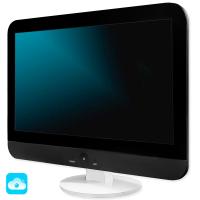 Видеорегистратор цифровой WIFI Ps-Link PS-N4108M встроенный монитор поддержка беспроводных камер IP Pro или Eseecloud, программный датчик движения
