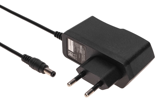 200-012-5 ∙ Источник питания 110-220 V AC/5 V DC 2 А 10 W с DC разъемом подключения 5.5х2.1, без влагозащиты (IP23)