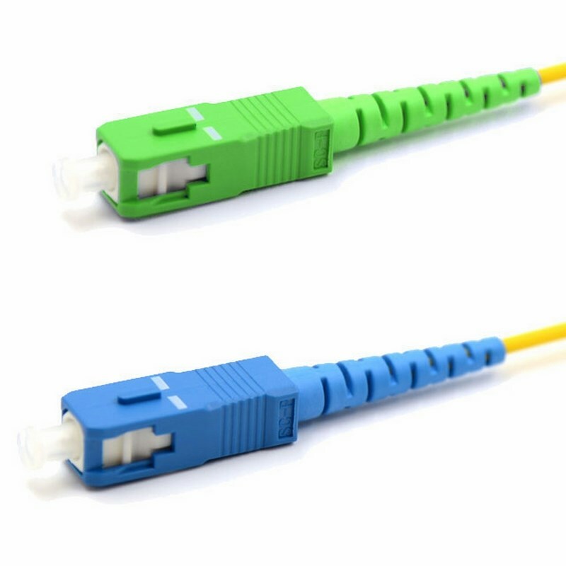 50-2051 ∙ Патч-корд оптический переходной (SM), 9/125 (OS2), SC/APC-SC/UPC, (Simplex), LSZH, 2м