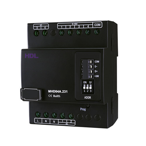 Привод диммирования Buspro HDL-MHD04A.231