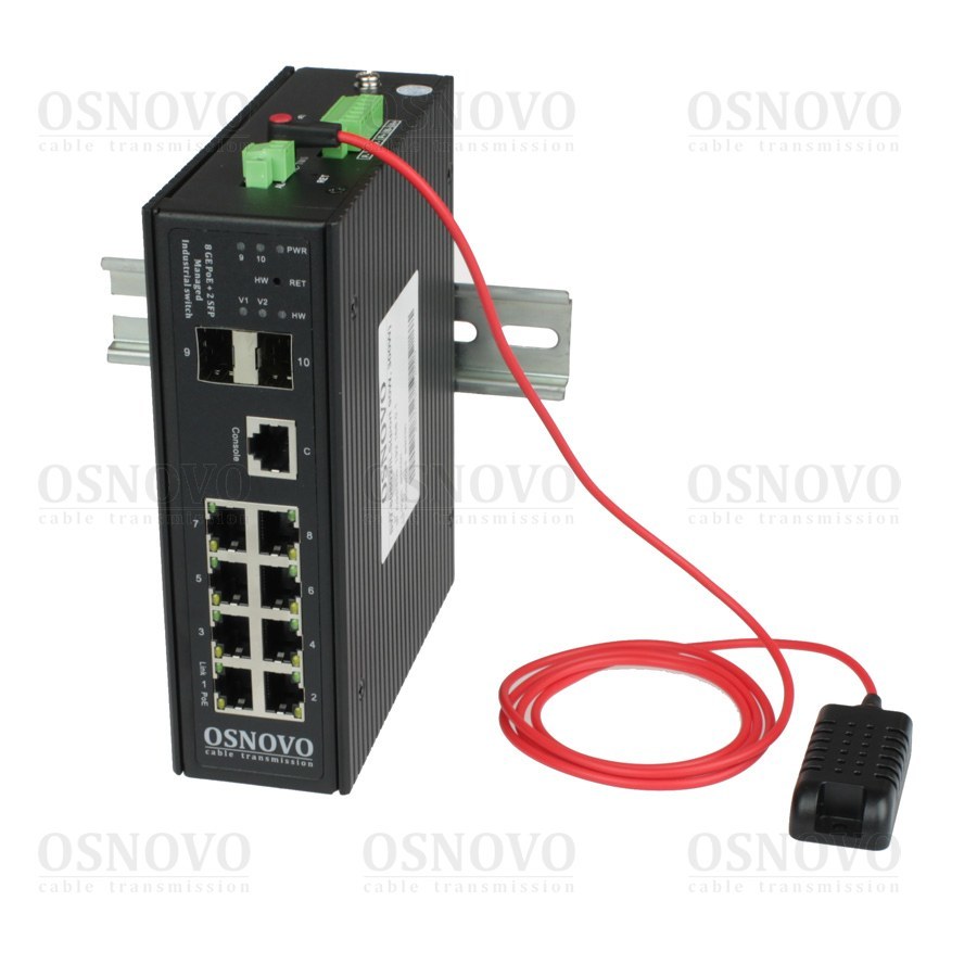 Коммутатор PoE SW-80802/ILS(port 90W,300W)