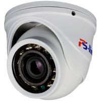 Камера видеонаблюдения AHD 8Мп Ps-Link AHD308V антивандальная, ИК-подсветка, металлический корпус, без микрофона