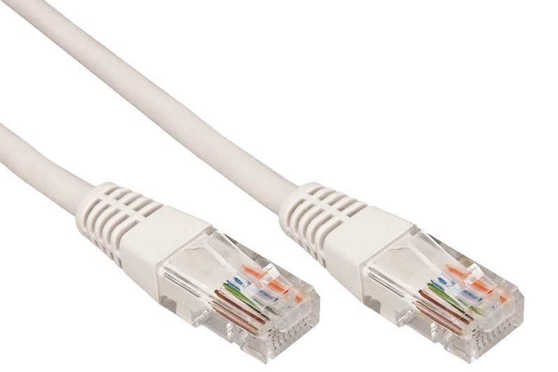 18-1008 ∙ Патч-корд U/UTP, категория 5e, RJ45-RJ45, неэкранированный, PVC серый, 7 м Rexant ∙ кратно 10 шт