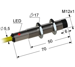 Датчик индуктивный бесконтактный PS2-12M70-4N84-K