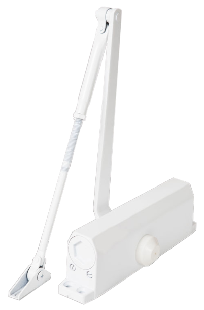 Доводчик дверной E-605 (белый)