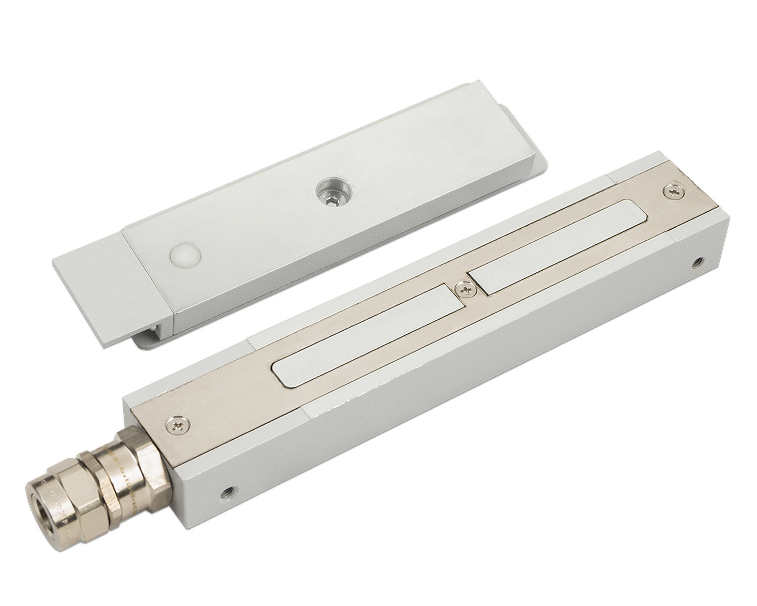 Замок электромагнитный ALM-FM-S01-G24K (кабель 2м)