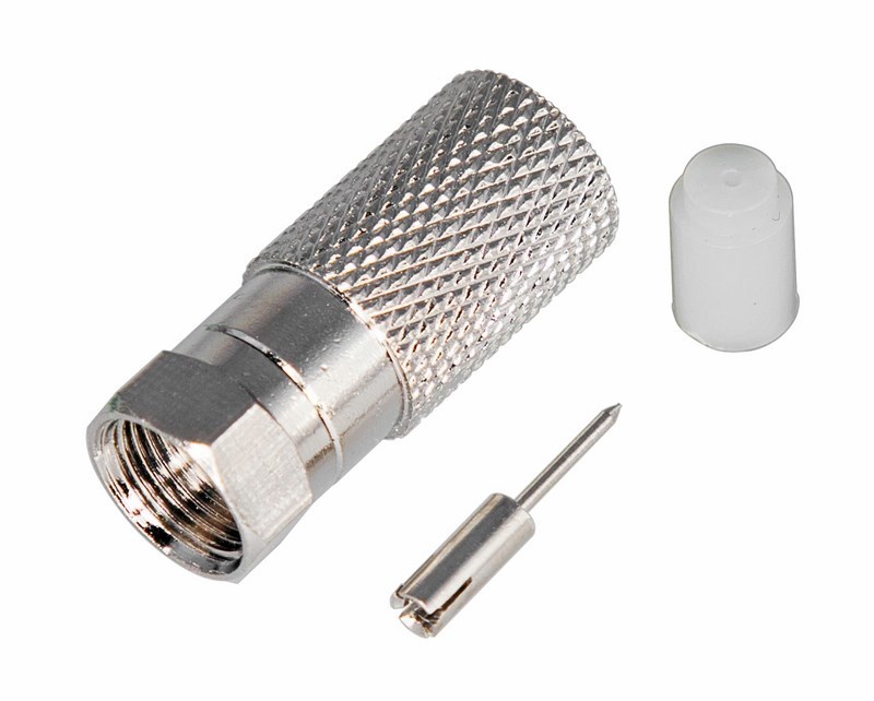 05-4007 ∙ F-разъем для RG-11, (с пином) Rexant ∙ кратно 50 шт