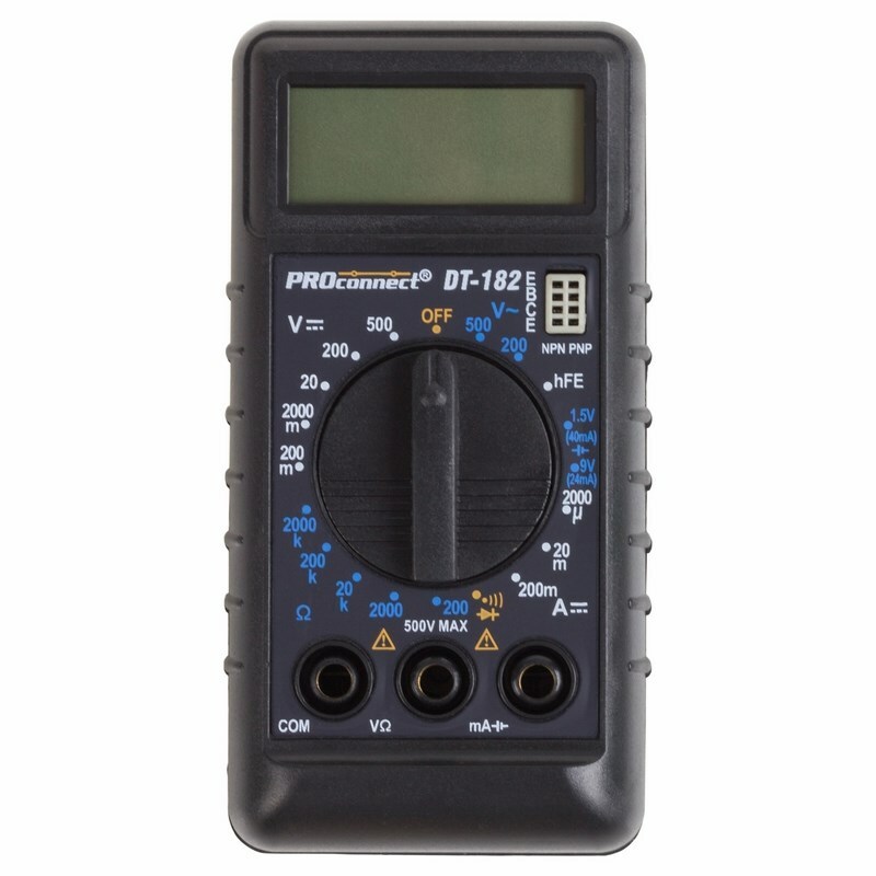 Мультиметр 13-3014 ∙ Портативный мультиметр М-182 (DT-182) PROconnect