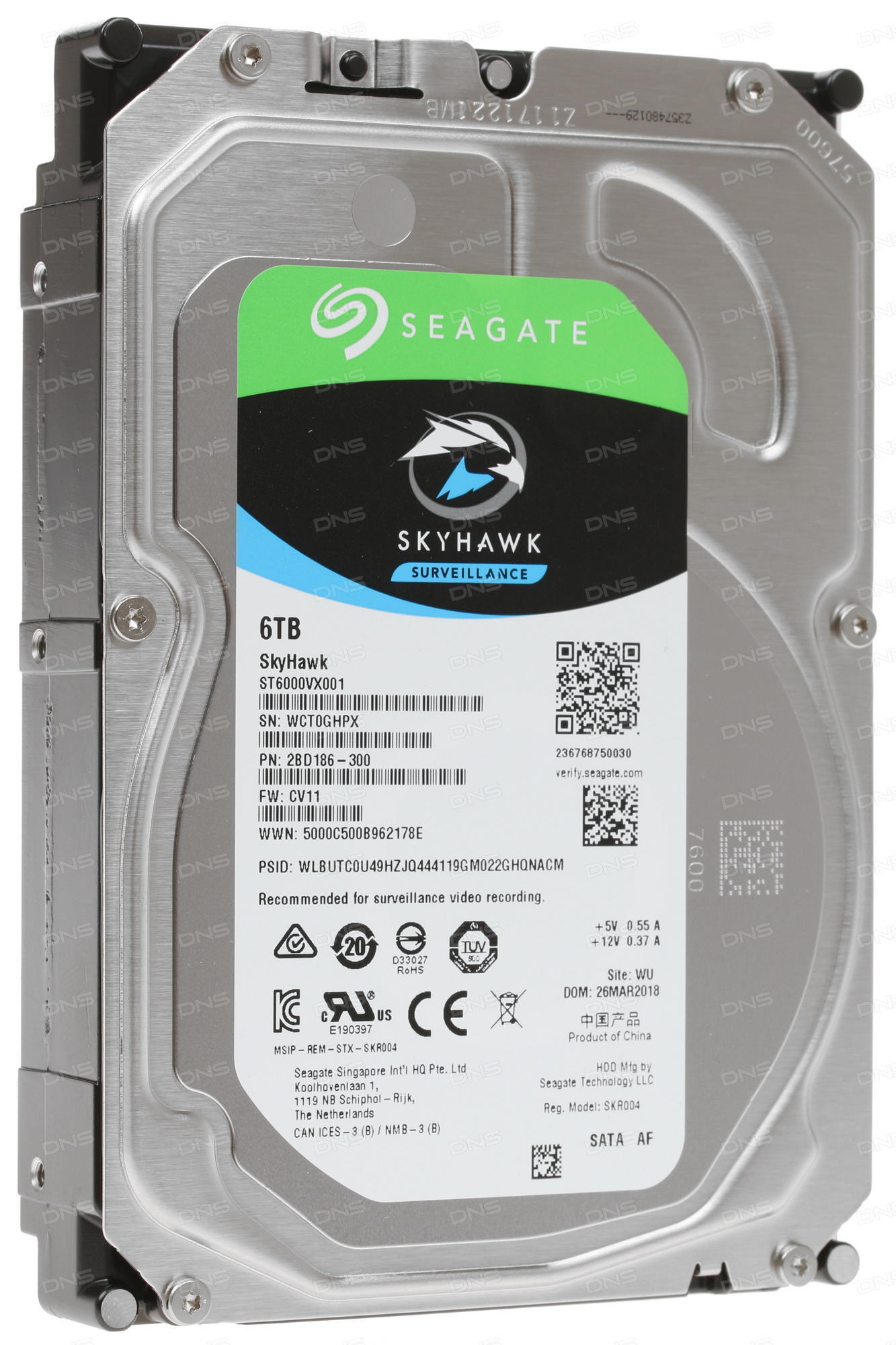 Жесткий диск (HDD) ST6000VX008