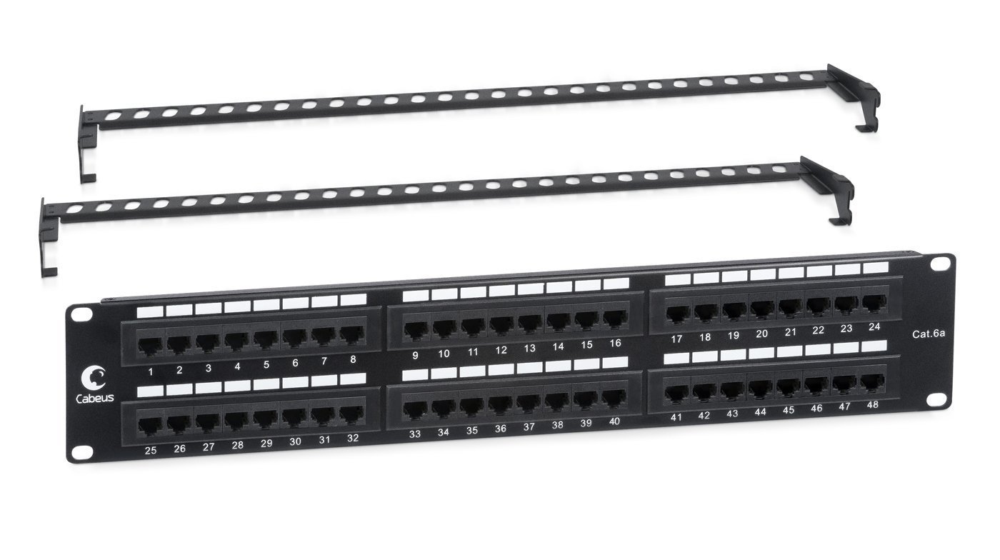 Cabeus PL-48-Cat.6a-Dual (7652c) (7652c)