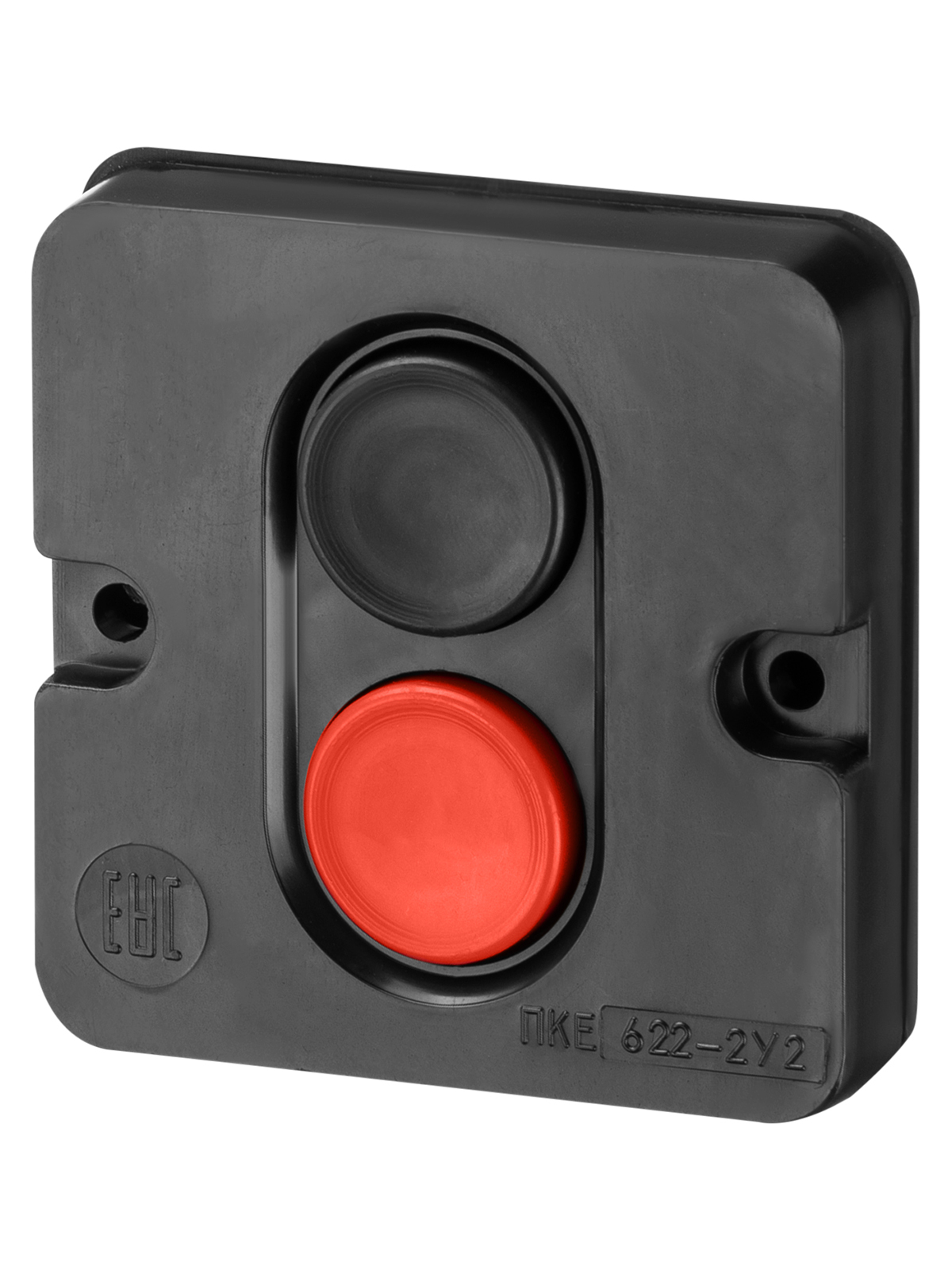 Пост кнопочный TDM ELECTRIC SQ0742-0024 ПКЕ 622 У2, красная и черная кнопки, IP54