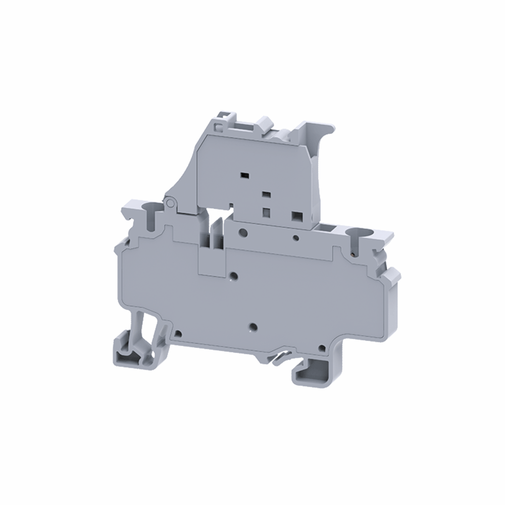 Клемма пружинная КЭАЗ 289769 OptiClip CXF-4-HESILED-60V-(5x20)-10A-(0,2-4)-серый