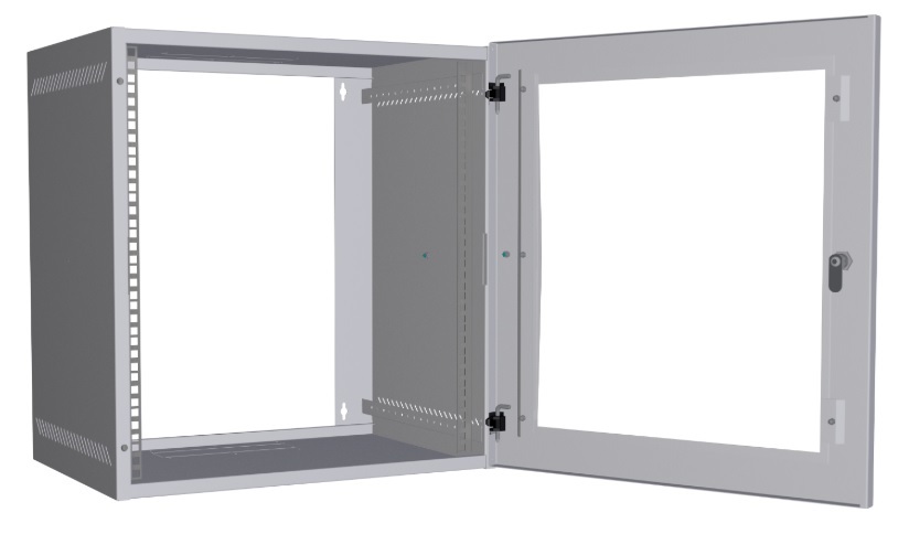 Шкаф телекоммуникационный EC-WA-125440-W-G-GY