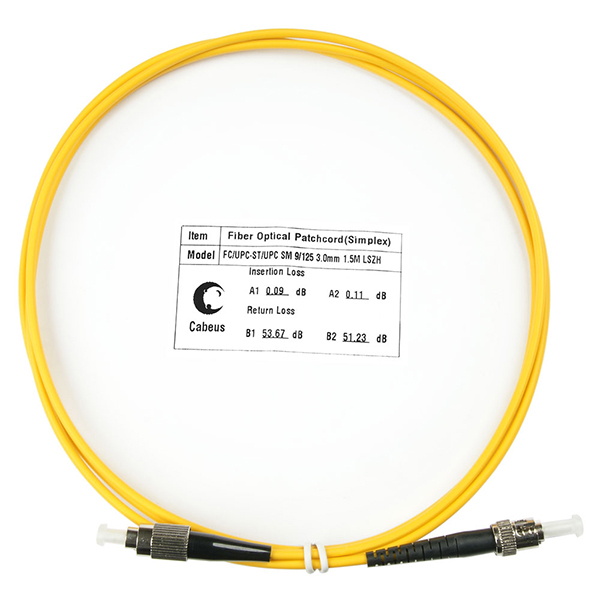 Патч-корд оптический FOP(s)-9-FC-ST-1,5m (7503c)