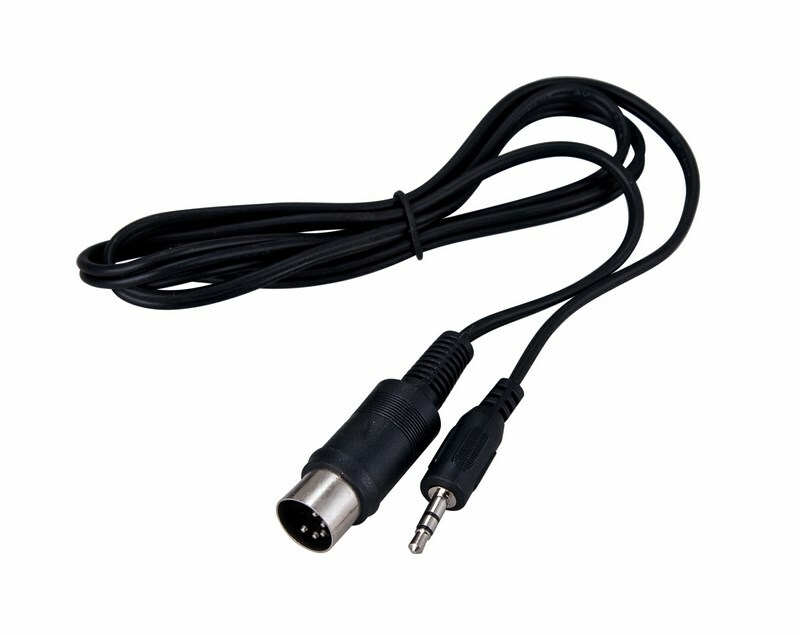 Шнур 17-2502-4 ∙ Шнур DIN 5 Pin - Stereo 3,5 мм, длина 1,2 метра REXANT ∙ кратно 10 шт