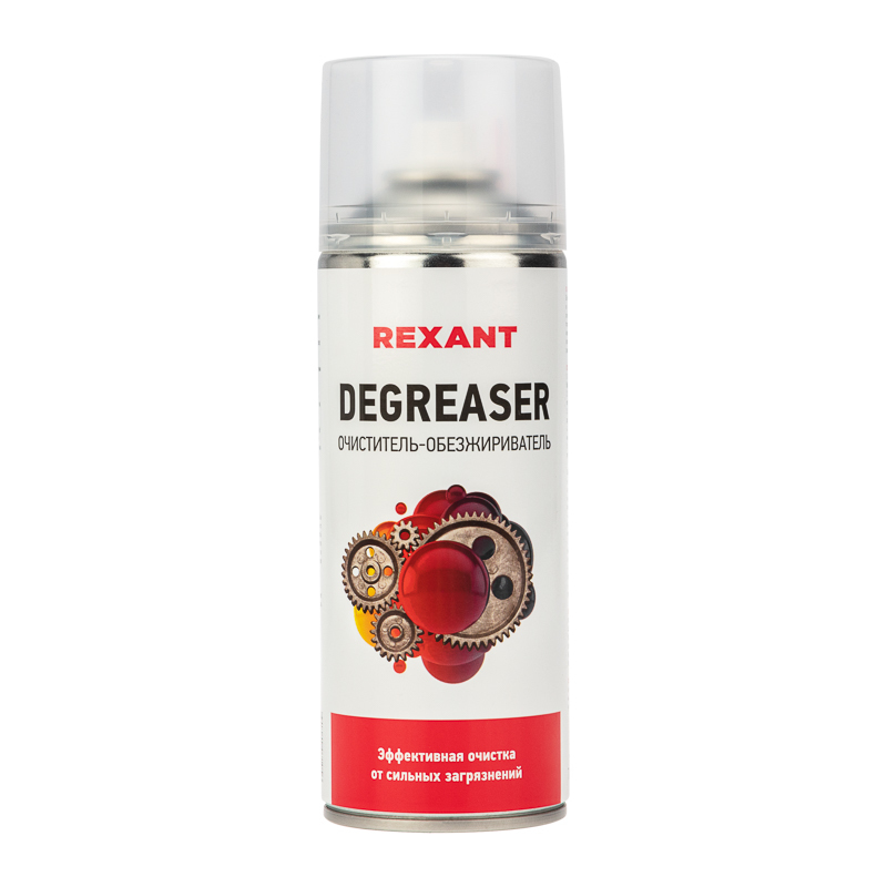 85-0006 ∙ Очиститель обезжириватель DEGREASER, 520мл (400мл), аэрозоль Rexant