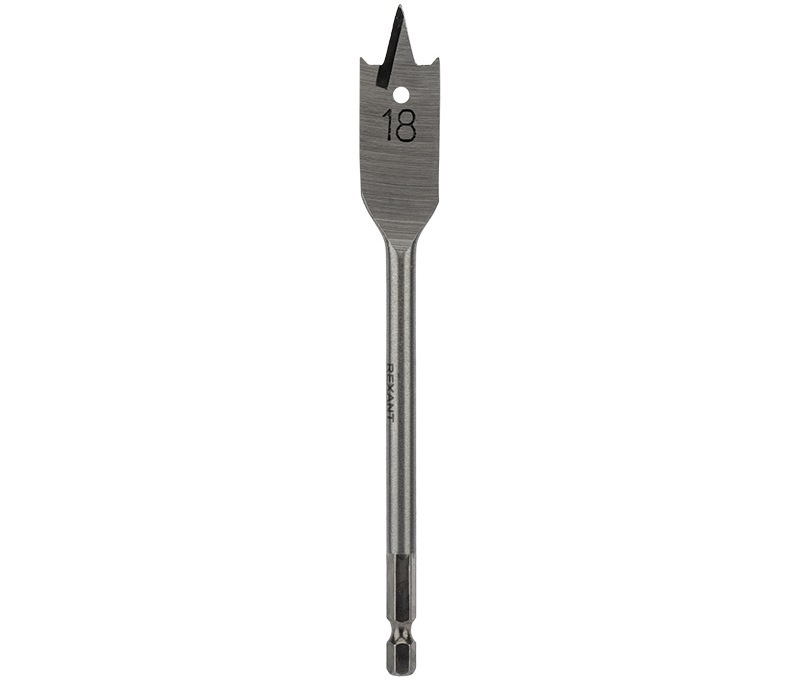 KR-91-0666 ∙ Сверло перовое по дереву 18х152 мм (шестигранный хвостовик) Kranz