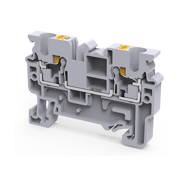 Клемма push-in КЭАЗ 331840 OptiClip CP-4-I-32A-(0,2-4)-серый