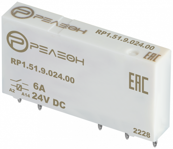 Реле промежуточное RP1.51.9.024.00