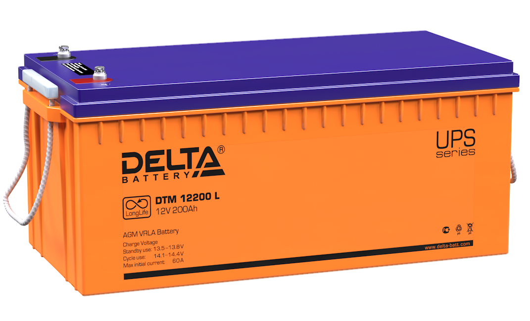 DTM 12200 L ∙ Аккумулятор 12В 200 А∙ч