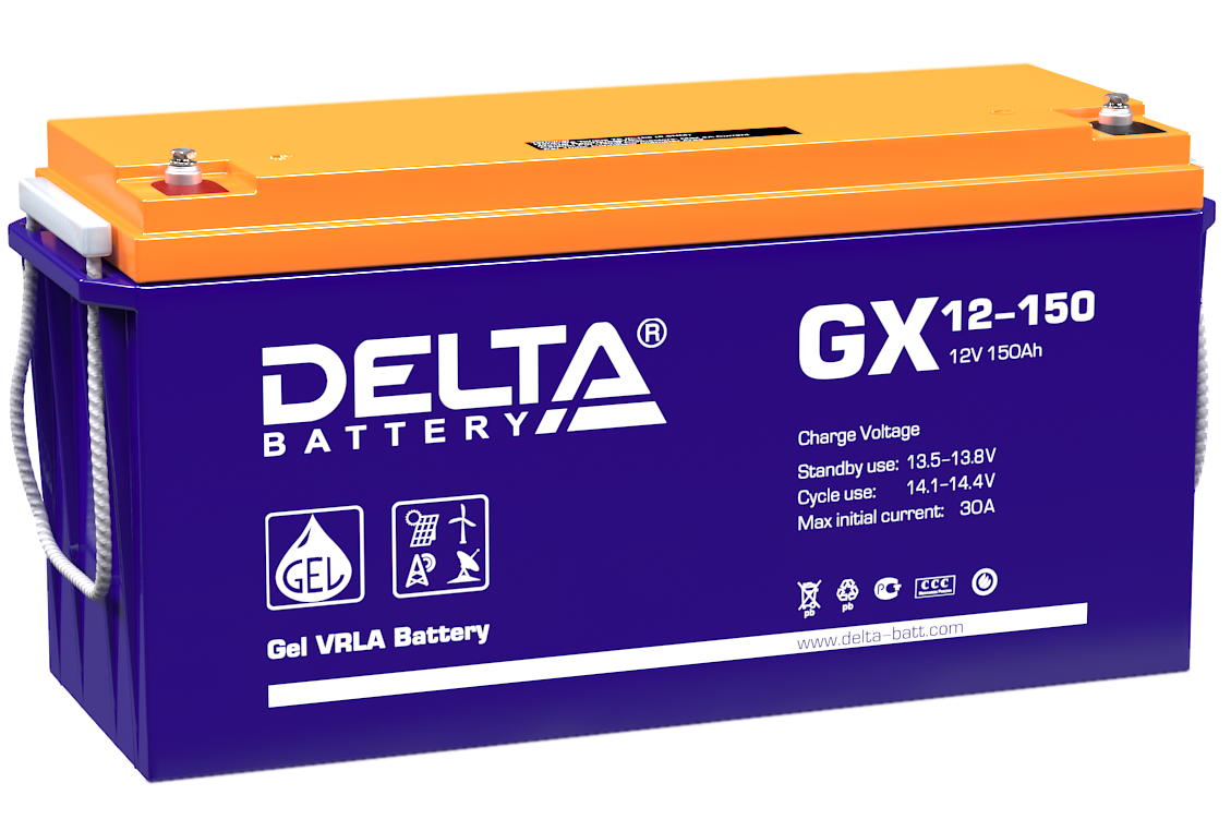GX 12-150 ∙ Аккумулятор 12В 150 А∙ч