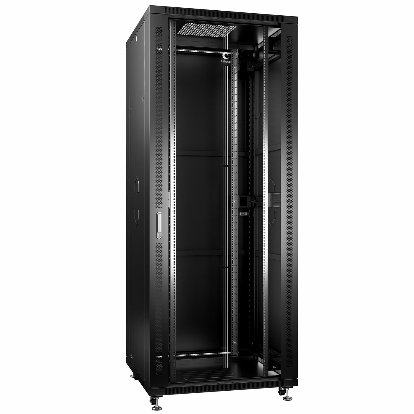 Шкаф телекоммуникационный SH-05C-42U80/80-BK (8577c)