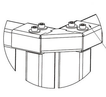 Ограждение полноростовое PERCo-RF01 0-04
