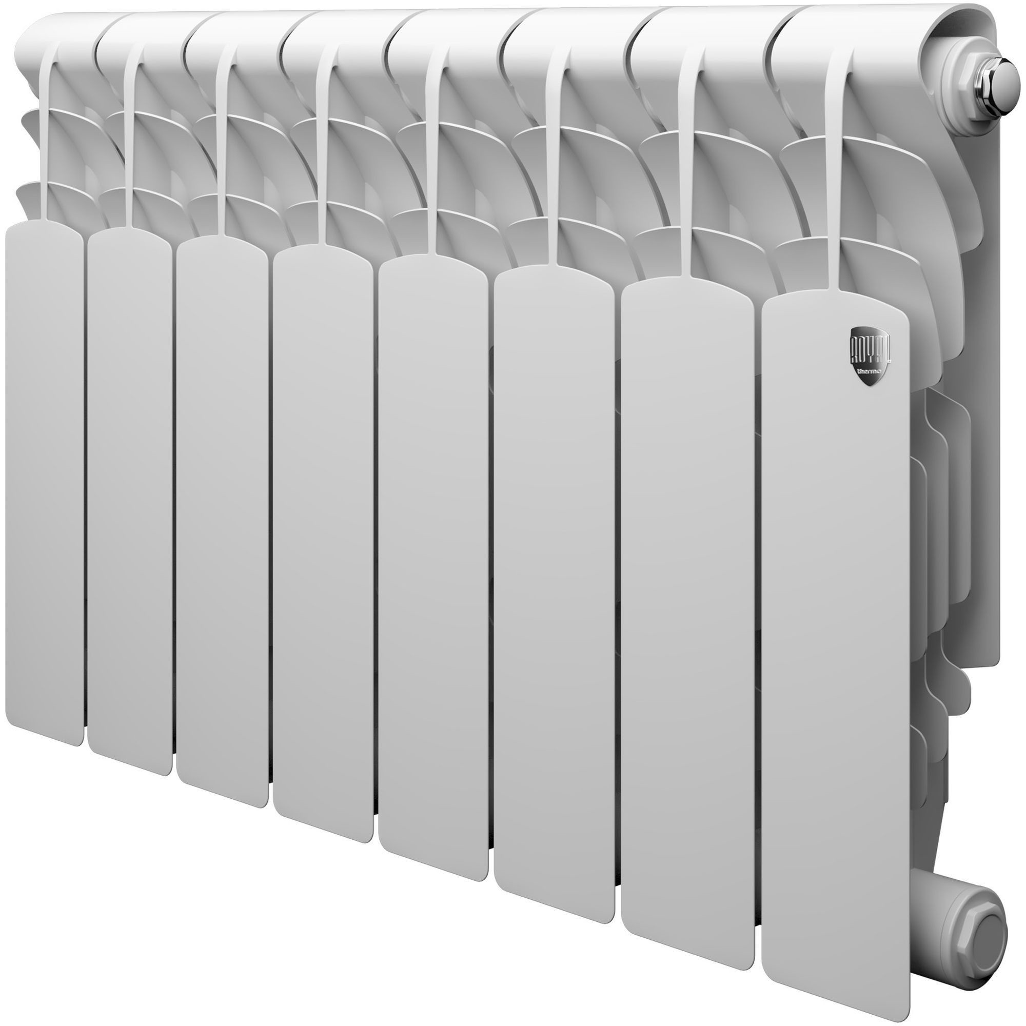 Радиатор алюминиевый секционный Royal Thermo Revolution 350 - 8 секций