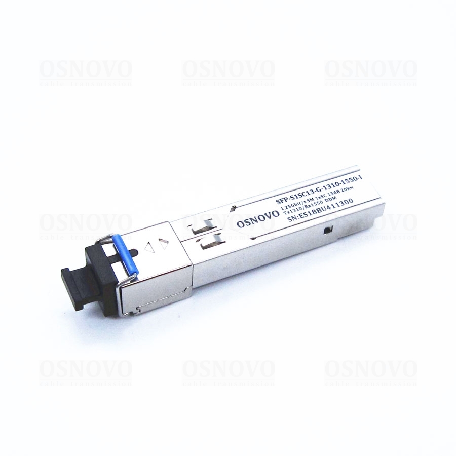 Модуль SFP оптический SFP-S1SC13-G-1310-1550-I