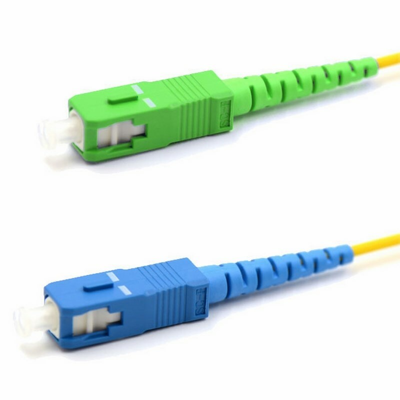 50-2061 ∙ Патч-корд оптический переходной (SM), 9/125 (OS2) SC/APC-SC/UPC, (Simplex), LSZH, 7м