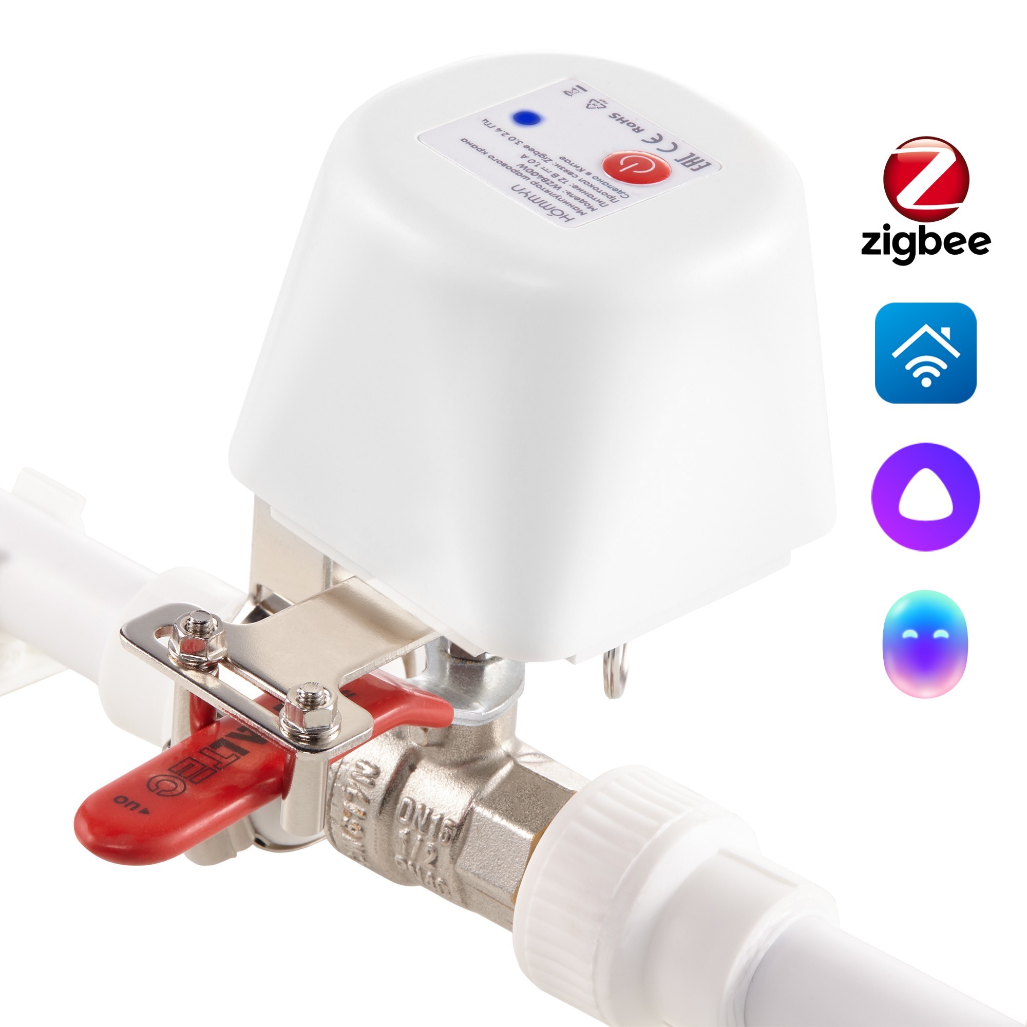 Манипулятор шарового крана HOMMYN WZB400W (НС-1587116)
